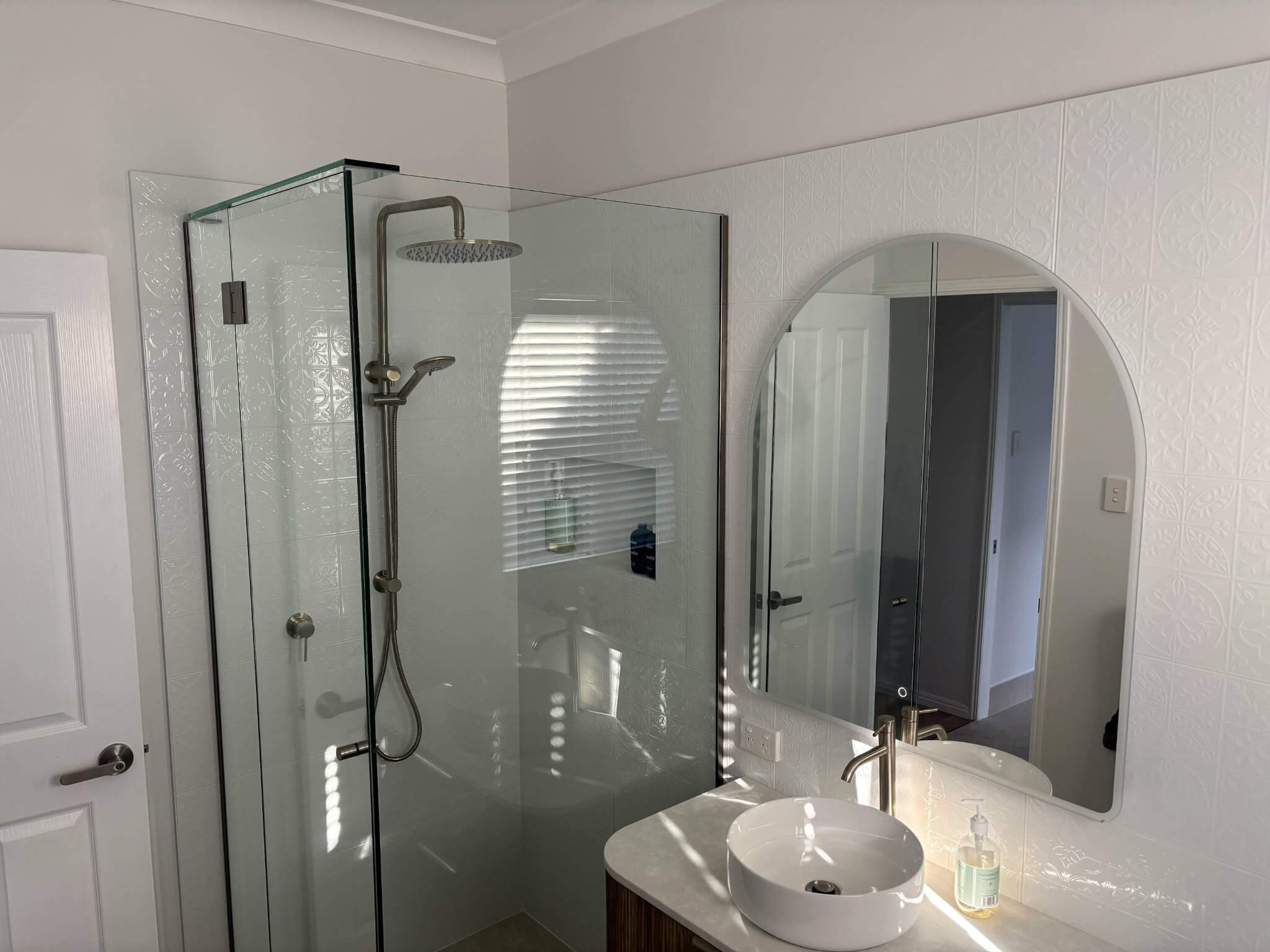 Laundry Conversion Into 2 Bathrooms